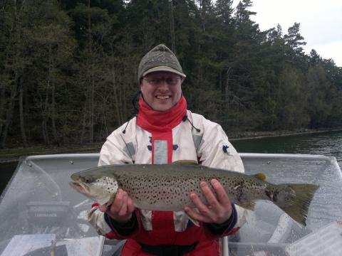 Havsöring, 2940g, Christian Rikberg, 2011-05-02, Nynäshamn